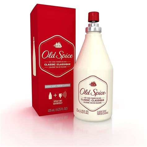 Amazon.com: Old Spice Classic Cologne Spray 4.25 oz : Beauty & Personal