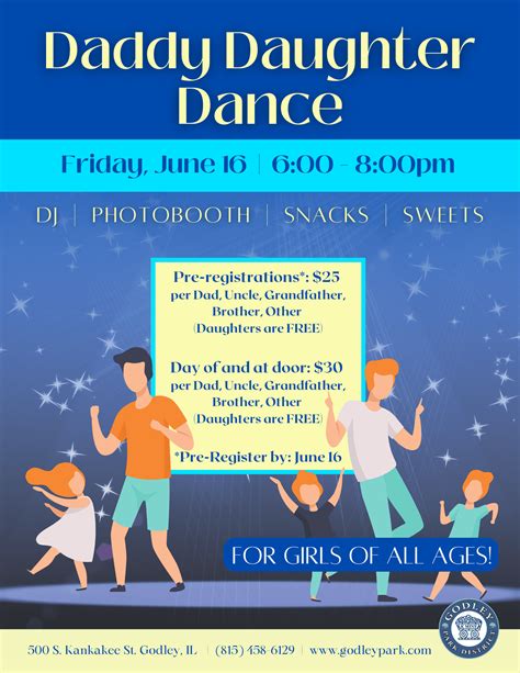 Daddy Daughter Dance – Godley Park District