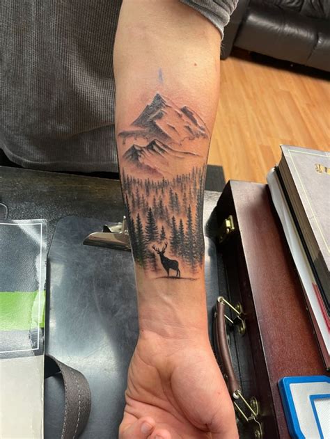 Outdoor forearm tattoo | Arm tattoos for guys, Tattoos for guys, Hand ...
