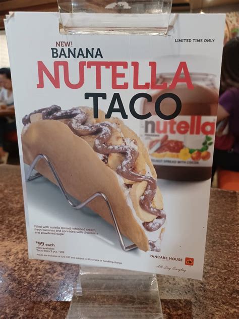 Menu at Pancake House Festival Mall restaurant, Muntinlupa