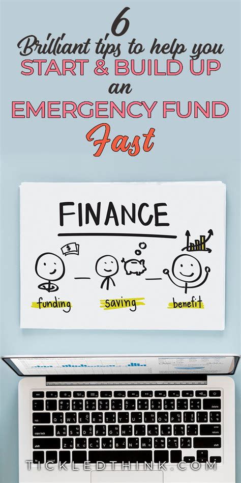 brilliant tips    start build   emergency fund fast