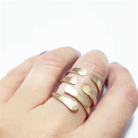 Gold ring Gold ring for women Ring for women Gold filled | Etsy
