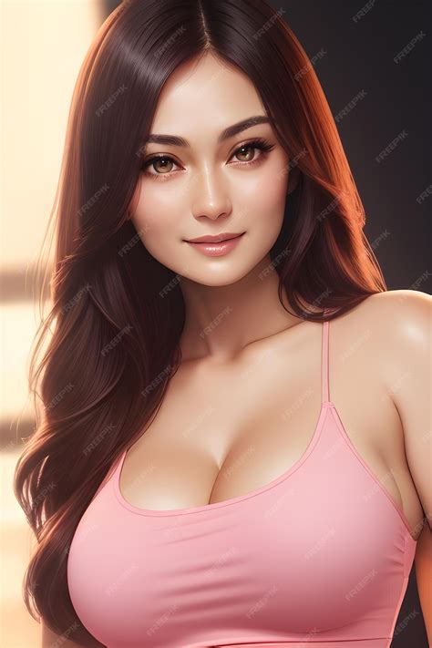 Premium AI Image | Sexy and beauty AI Girl dream girl