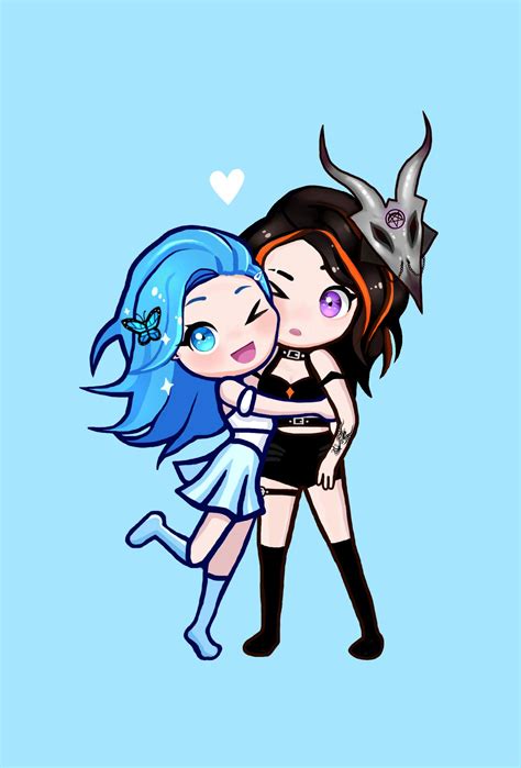 Emelia & Alyri CHIBI – Symphony Light Art