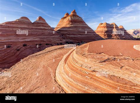 rock formation plateau  sunset south coyote buttes  paria canyon