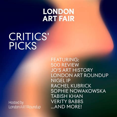 London Art Fair - Critics’ Picks (2024) — London Art Roundup