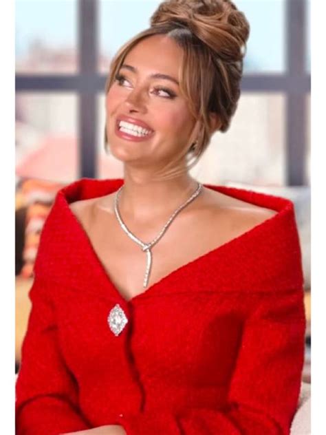 Next Gen NYC 2025 Emira D’Spain Off Shoulder Blazer Top