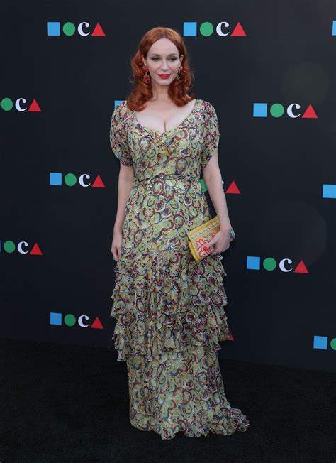 CHRISTINA HENDRICKS at Moca Gala in Los Angeles 06/04/2022 – HawtCelebs
