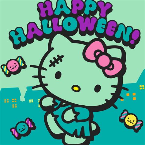 Halloween Hello Kitty Friends Wallpapers - Wallpaper Cave