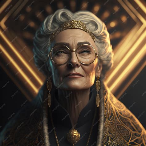 Premium Photo | Elegant mature woman retro style dressed with vintage