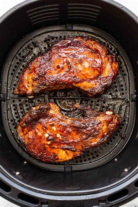 Juicy Air Fryer Pork Chops - PureHealthy.Co