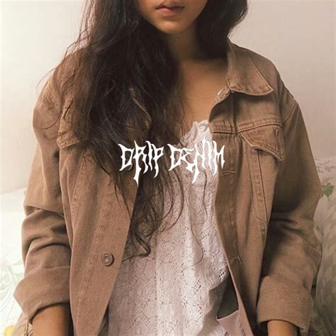 jual drip denim jaket jeans oversize unisex pria wanita shopee