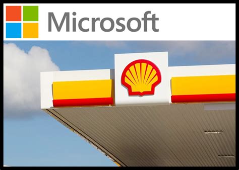 shell allies  microsoft  achieve net  emissions