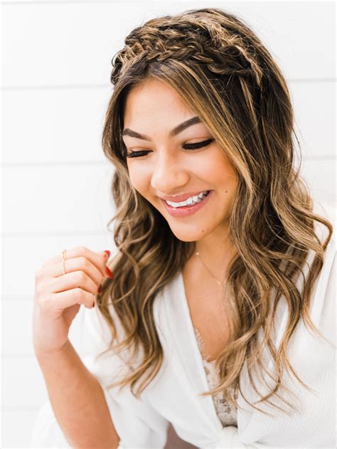 Easy Braided Headband Tutorial | Braided headband hairstyle, Headband