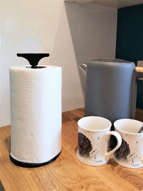 kitchen roll holder    heavy base  stability