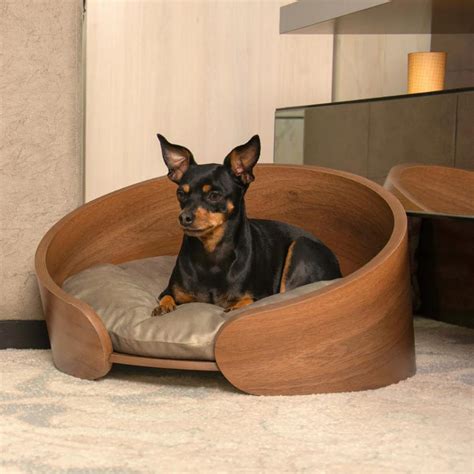 Camas Cachorros Pequenos - Cama Pet Pequeno Porte - TECIDO VELUDO ESCURO | Camas para animais ...