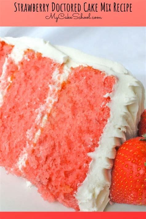 This Strawberry Squirt Cake Recipe is Too Good to Miss! - w7yibth