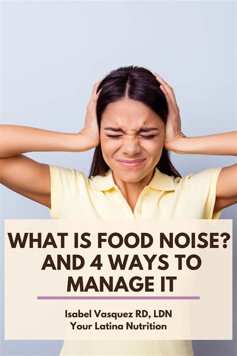 What is Food Noise? And 4 Ways to Manage It — Your Latina Nutrition