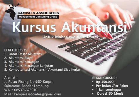 kursus akuntansi  mahasiswa  umum nurdermawan