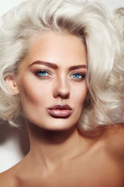 Sexy blonde beautiful girl Stock Photo by ©pepperbox 128160048