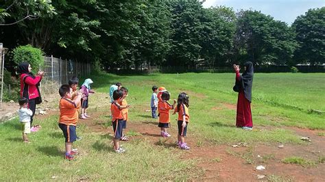 kegiatan olahraga  arcici bintang kecil educares