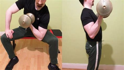 Seated Bicep Curl vs Standing Curl (Comparison)