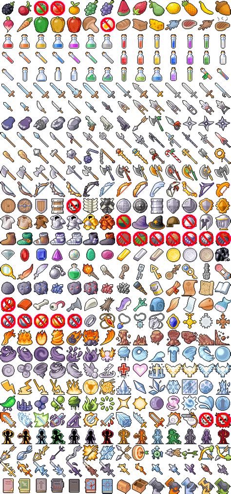 pixel art icons  rpg  soul  deviantart