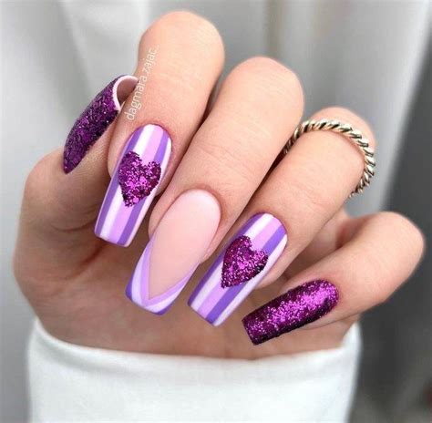 30 Irresistible Purple Nail Ideas To Copy On Your Salon Trip