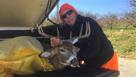 Local hunters hunters show off this year's deer harvest