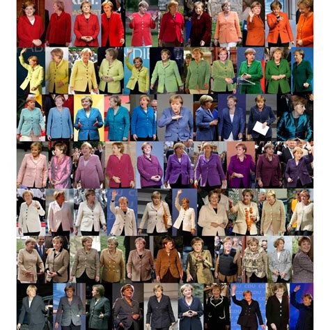 As Germany goes to the polls, how Angela Merkel dresses for her role as ...