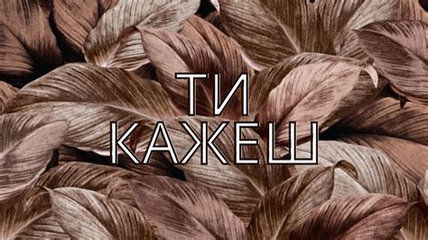 Ти кажеш - Юлія Савченко | Караоке текст | Lyrics - YouTube