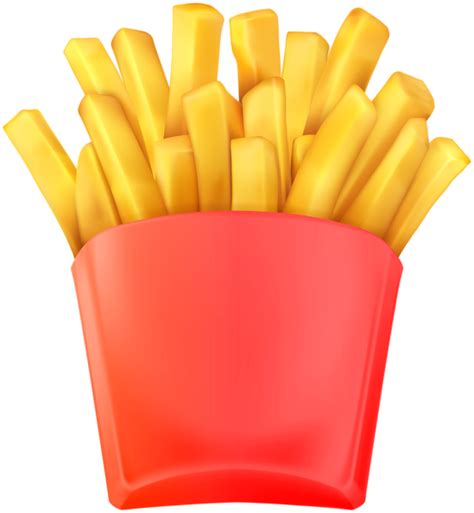 картошка фри png