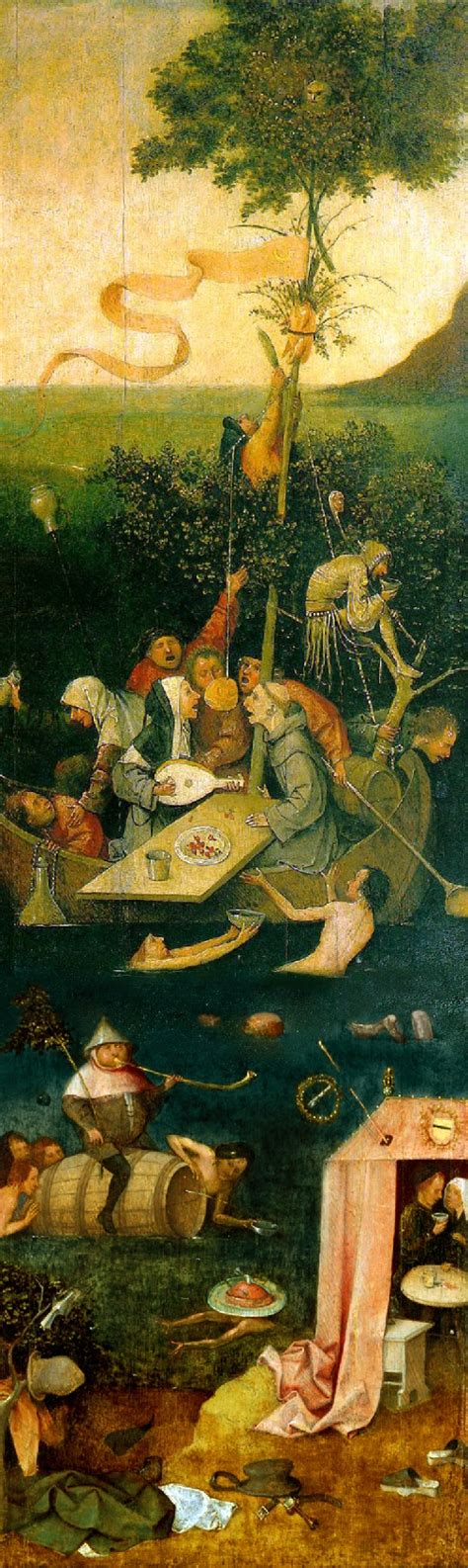 Hieronymus Bosch Ship of Fools symbolism - Art Kaleidoscope