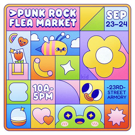 Kelly Nichols on Instagram: "💖 ART MARKET 💖⁠ 🛍 Punk Rock Flea Market⁠ ⏰