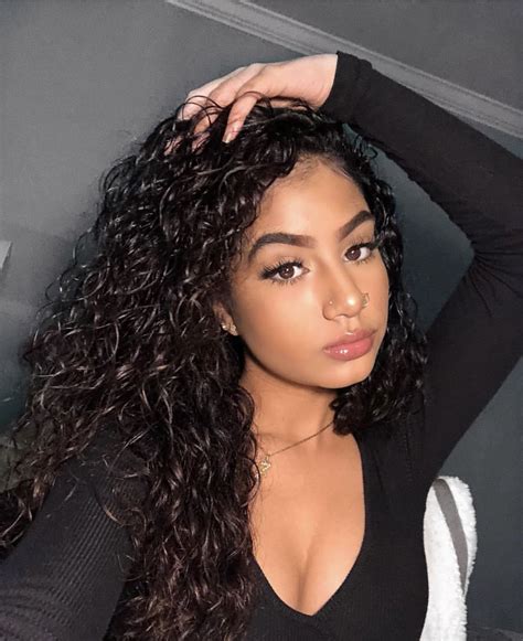 BADDIEPINS123♡ | Beautiful curly hair, Curly girl hairstyles, Baddie