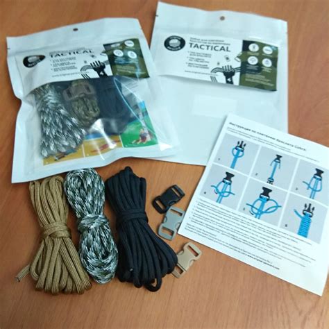 Наборы для плетения браслетов из паракорда TACTICAL купить в интернет ...