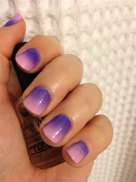 purple bliss gradient nails gradient nails nail art