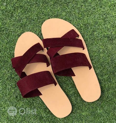 handmade palm slippers  ladies