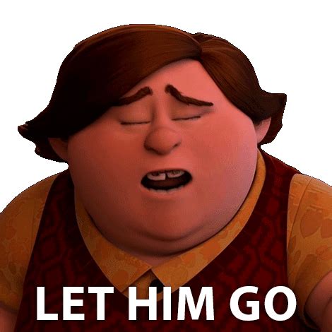Let Him Go Toby Domzalski Sticker - Let him go Toby domzalski ...