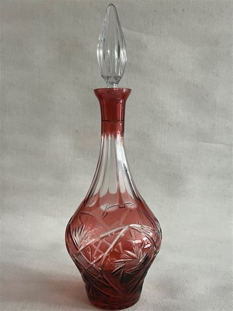 Bohemian crystal decanter (1) - Crystal - Catawiki
