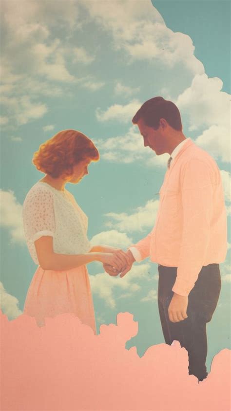 Silhouettee couple adult sky advertisement. | Free Photo Illustration ...