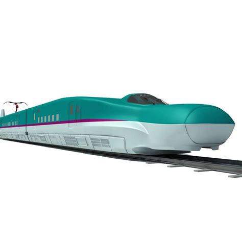 Shinkansen E5 Series High-Speed Train 3D Model by 3D Horse