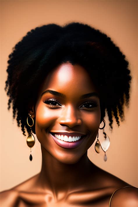 Lexica - Portrait of a uniquely pretty 20 year old black girl