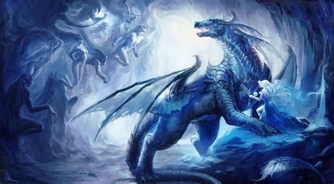Ice Dragon Wallpapers - Top Free Ice Dragon Backgrounds - WallpaperAccess
