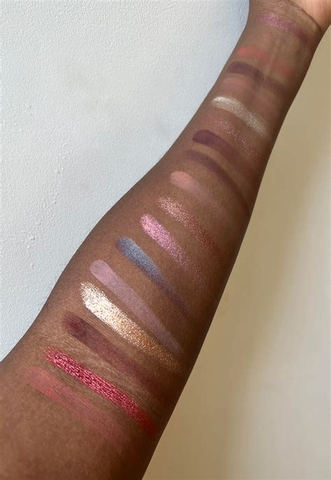 Huda Beauty Naughty Nudes on Dark Skin : r/swatchitforme