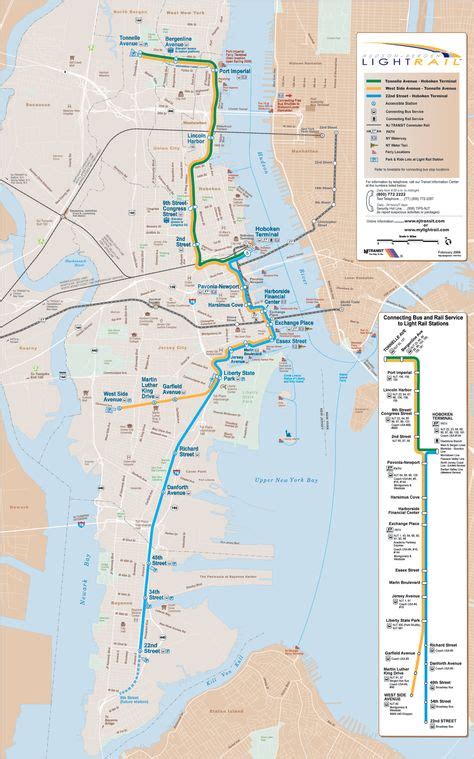 Here is a link to the map of the Hudson-Bergen Light Rail System ...