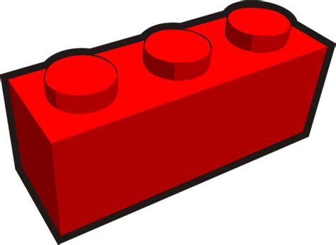kids brick element red vector clip art public domain vectors