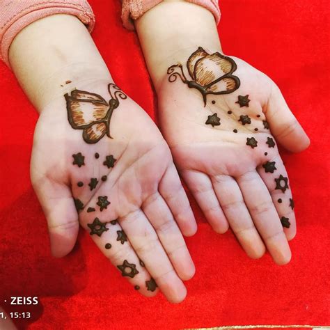 easy mehndi designs  kids