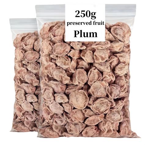 Amazon.com: MKSDDF-250g/8.82oz Salty and Sour Plum Chinese Dried Plums