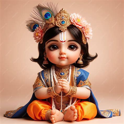 celebrate krishna janmashtami premium ai generated image
